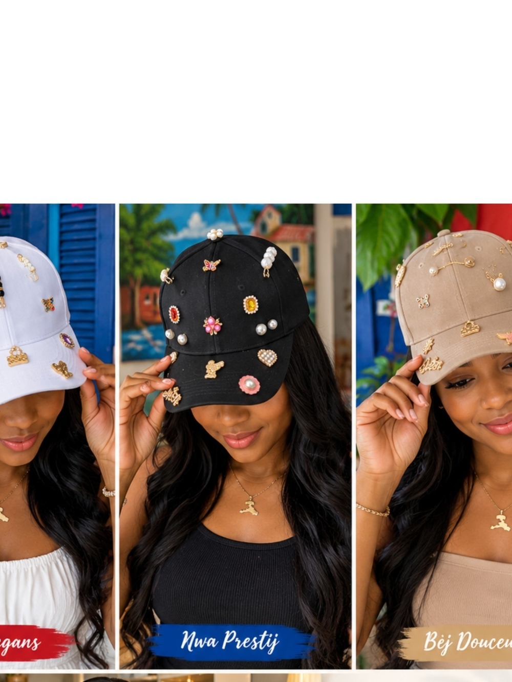 Nwa Prestij Embellished Black Baseball Cap